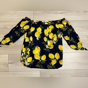 Off the shoulder top